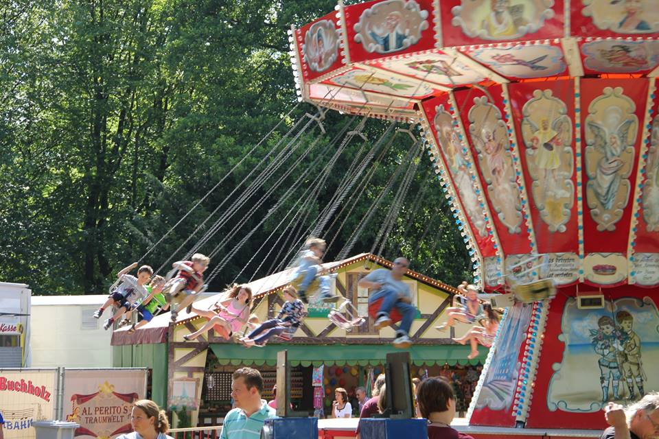 Kettenkarussell Von 1956 Ludwig Deinert
